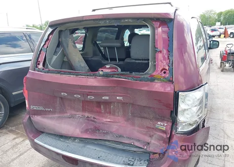 2017 Dodge Grand Caravan Sxt из США, поврежденный, VIN 2C4RDGCG2HR596792